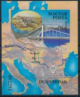 1985 Duna-hidak vágott blokk