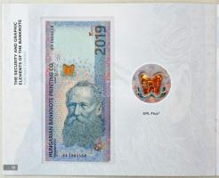 2019. "Herman Ottó" (2xklf) mintabankjegy pár tervezet. Eredeti, angol nyelvű tájékoztató ...