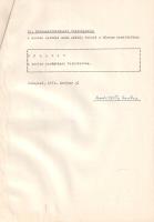 [Kézirat] A sopronbánfalvi pálos kolostor életnagyságú, barokk, allegorikus szószéki szobrának resta...