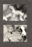 [Kézirat] A sopronbánfalvi pálos kolostor életnagyságú, barokk, allegorikus szószéki szobrának resta...