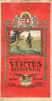 [Térkép] Vértes hegység. Kirándulók térképe, 15. szám. Mértéke: 1:50,000. (1928).
Budapest, 1928. M...