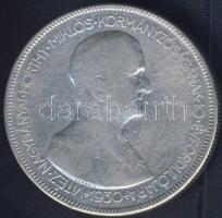 1930. 5P Ag "Horthy jobbra" T:3
