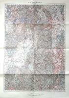 [Térkép] [Kézdivásárhely és környékének döntően magyar feliratozású térképe] Generalkarte von Mittel...