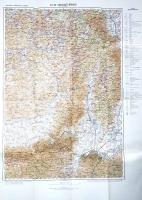 [Térkép] [Brassó és környékének részben magyar, részben román feliratozású térképe] Generalkarte von...