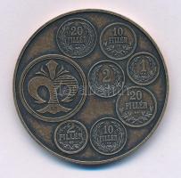 2025. "Magyar Pénzverő Zrt. Látogatói Érem / A koronarendszer váltópénzei" kétoldalas bron...