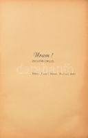 Gy. Czikle Valéria: Triolettek. DEDIKÁLT! Bp., 1940, Magyar Irodalmi Társaságok Országos Szövetsége,...