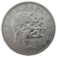 Szerbia 1904. 5D "I. Péter / Karagyorgyevics-dinasztia, az első szerb felkelés 100. évfordulója" kapszulában T:VF Serbia 1904. 5 Dinara "Petar I / Karađorđević dynasty, 100th anniversary of the First Serbian Uprising" in capsule C:VF Krause KM#27