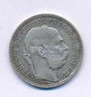 1893KB 1K Ag "Ferenc József" T:XF, patina
Adamo K5