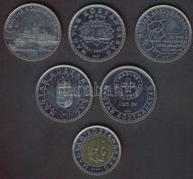 2002. 100Ft + 2004-2007. 50Ft (5x) klf motívumokkal T:2