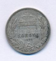 1896KB 1K Ag "Ferenc József" T:VF Adamo K5