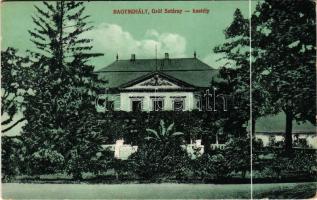 1919 Nagymihály, Michalovce; Gróf Sztáray kastély. Ifj. Grünwald Mór kiadása / castle (EK)