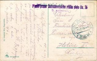 1919 Nagymihály, Michalovce; Gróf Sztáray kastély. Ifj. Grünwald Mór kiadása / castle (EK)