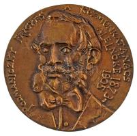 Kő Pál (1941-2020) 1981 "Podmaniczky Frigyes - A Közmunkatanács Alelnöke 1873-1905 / Városvédő Pallasz Athéne" kétoldalas bronz emlékérem (100mm) T:AU / Hungary 1981 "Podmaniczky Frigyes - A Közmunkatanács Alelnöke 1873-1905 / Városvédő Pallasz Athéne (Frigyes Podmaniczky - Vice President of the Public Works Council 1873-1905 / City Defender Pallasz Athéné)" double-sided bronze commemorative medal. Sign: Pál Kő (1941-2020) (100mm) C:AU