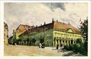 Budapest I. Miniszterelnökségi palota (Sándor palota). Műemlékek Országos Bizottsága, Hornyánszky Viktor r.t. Serie IV. sorozat