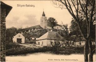 Radvány, Zólyomradvány, Radvan (Besztercebánya, Banská Bystrica); templom. Ivánszky Elek kiadása / church (EK)