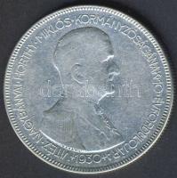 1930. 5P Ag "Horthy jobbra" T:3