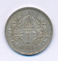 Ausztria 1915. 1K Ag "Ferenc József" T:XF Austria 1915. 1 Corona Ag "Franz Joseph" C:XF Krause KM#2820