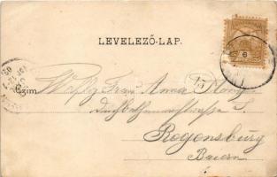 1902 Cs. és kir. Dunaflottilla monitorja Budapesten az óbudai hajógyárban. Divald Károly 133. sz. / ...