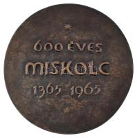 Varga Miklós (1928-) 1965. "Sigillum Civitatis Miskolz / 600 éves Miskolc 1365-1965" kétol...