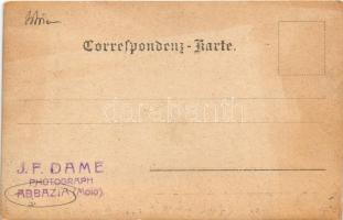 Abbazia, Opatija; villa kertje / villa garden. J. F. Dame photo (fl)