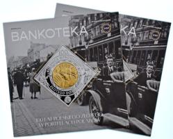 Lengyelország 2024. "BANKOTEKA - 100 éves a lengyel jegybank, Jubileumi Kiadás" (2x) Használt, újszerű állapotban. Poland 2024. "BANKOTEKA - 100 lat Polskiego Zlotego w Portfelach Polaków, Wydanie Jubileuszowe" (2x) Used, but in good condition.