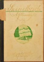 Krúdy Gyula: Szindbád. A feltámadás. Bp., 1916, Singer és Wolfner, (Budapesti Hírlap-ny.), 155+5 p. 1. kiadás. Átkötött félvászon-kötés, az eredeti illusztrált papírborítóval az elülső borítón, kopott borítóval.
