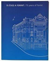 2021. "75 éves a forint" ikonikus forgalmi sor, benne 2021. 5Ft Cu-Ni-Zn "75 éves a F...