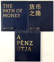 Kabdebó Ferenc, Lengyel Viktor, Pintér Mihály (szerk.): A Pénz útja. Budapest, 2023. Pallas Athéné Könyvkiadó Kft. (3xklf: magyar, angol, és kínai nyelven) Újszerű állapotban. Kabdebó Ferenc, Lengyel Viktor, Pintér Mihály (volume editor): The path of Money. Budapest, 2023. Pallas Athéné Könyvkiadó Kft. (3xdiff: in Hungarian- English- and Chinese language) In good condition.