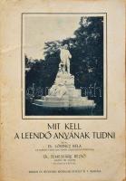 Lőrincz Béla: Mit kell a leendő anyának tudni. Temesváry Rezső előszavával. Bp.,[1926.] ,Singer és Wolfner, 104+2 p. Kiadói papírkötés, kopott, foltos borítóval, javított kötéssel.