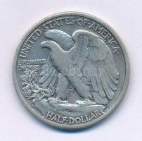 Amerikai Egyesült Államok 1944S 1/2$ Ag "Walking Liberty" T:VF
USA 1944S 1/2 Dollar Ag &q...