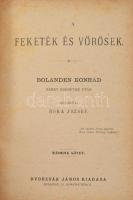 Bolanden Konrád 2 műve:
A feketék és vörösek I-II. köt. [Egykötetben.] Ford.: Róka József.;
Sovány...