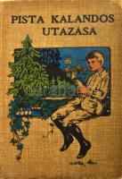 Zöldi Márton: Pista kalandos utazás. Ifjusági regény. Bp.,én.,Tolnai, 96 p. Fekete-fehér képanyaggal illusztrált. Kiadói illusztrált papírkötés, kopott borítóval, kissé sérült gerinccel.