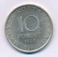 1948. 10Ft Ag "Széchenyi" T:AU, pici ph. Adamo EM2