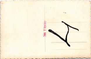 Kisalag (Fót), Emma lak, villák, Luttye Jenő üzlete. Gulyás J. felvétele, photo (fl)