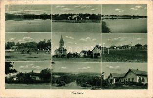 1940 Velence, részletek + "SZÉKESFEHÉRVÁR - BUDAPEST 98" vasúti mozgóposta bélyegző (fl)