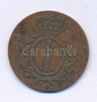 Német államok / Poroszország 1816A 2pf Cu "III. Frigyes Vilmos" T:VF patina
German states...