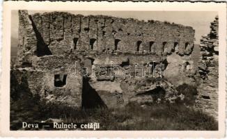 Déva, Ruinele cetatii / várrom / castle ruins