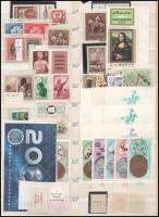 Összeállítás jobb értékekkel, vágottakkal stb. vegyes minőségben, rendező berakólapon