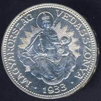 1933. 2P Ag "Madonna" T:2
