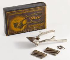 cca 1940 Poco hajvágó, eredeti dobozában