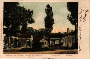 1905 Pöstyén, Piestany; Régi fürdők. Kohn Bernát kiadása / Alte Bäder / old baths, spa