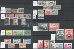 Légiposta összeállítás berakólapon + 14 stecklapon