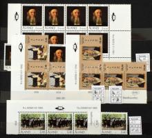 Finnország - Aland 1984-1996 Több példányos készlet Mi 1-119, tele összefüggésekkel, üresmezős bélye...