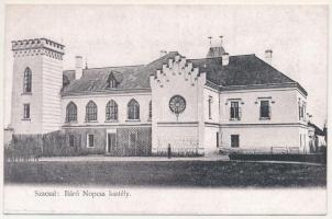 Szacsal, Sacel; Báró Nopcsa kastély. Kendoff A. és fia kiadása / castle