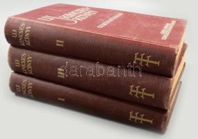 Dr. Aujeszky László és Dr. Gombocz Endre (szerk.): Új Kincseskönyv I-II-III. Bp., 1940, K. M. Természettudományi Társulat. Kiadói egészvászon kötés, kissé kopottas állapotban.