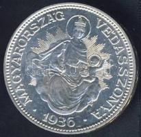 1936. 2P Ag "Madonna" T:2 apró ph.