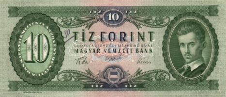 1957. 10Ft (2x) T:II