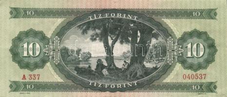 1957. 10Ft (2x) T:II