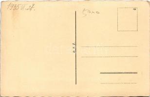 1935 Késmárk, Kezmarok; Vnutro ev. drev. kostola / Inneres der ev. Holzkirche / Evangélikus fatemplo...