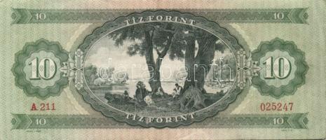 1957. 10Ft (2x) T:II